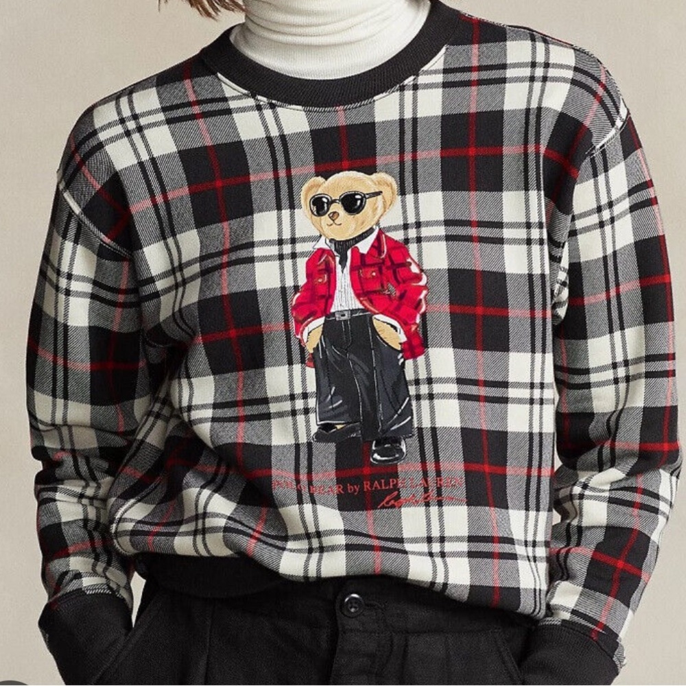 BRAND NEW Polo Bear women’s crew neck sweatshirt